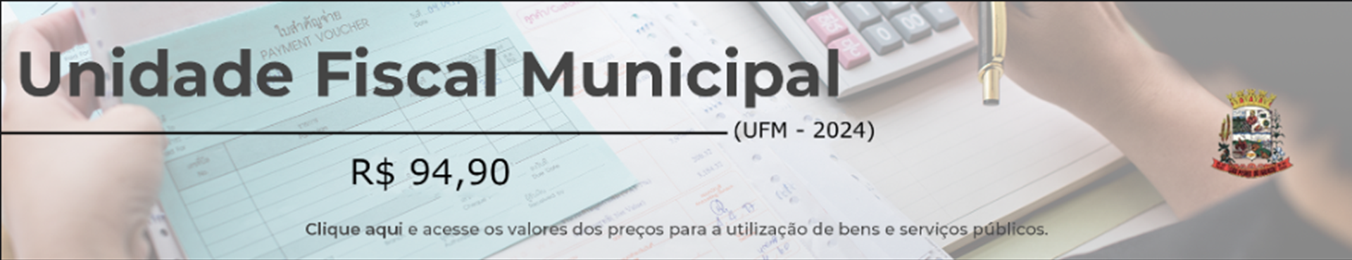 UNIDADE FISCAL MUNICIPAL - UFM 2023
