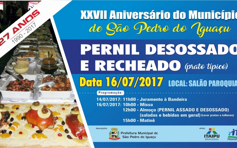 XXVII Aniversário do Município de São Pedro do Iguaçu
