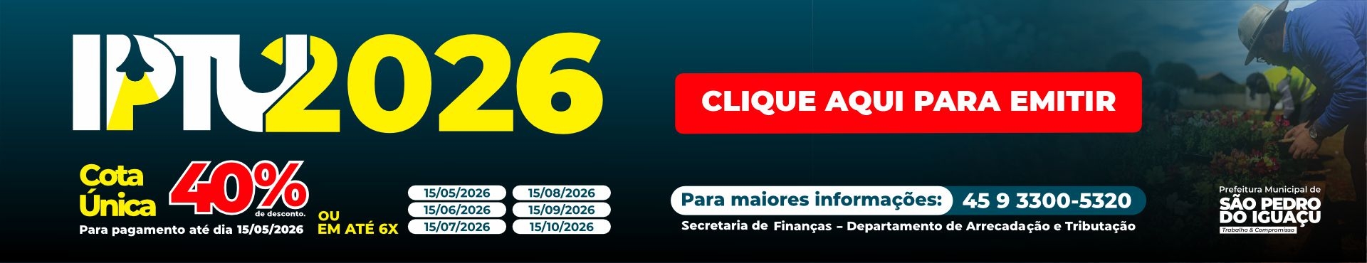 Informações IPTU