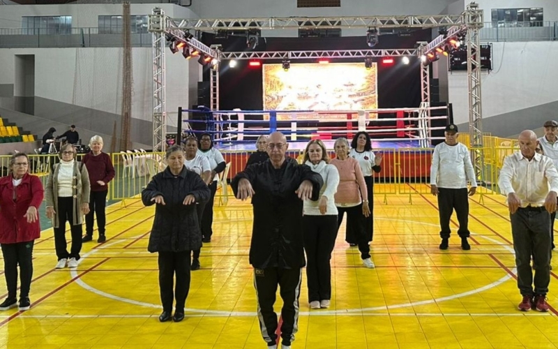 IDOSOS DO SCFV REPRESENTAM SÃO PEDRO DO IGUAÇU NO III CAMPEONATO PARANAENSE DE WUSHU SANDA
