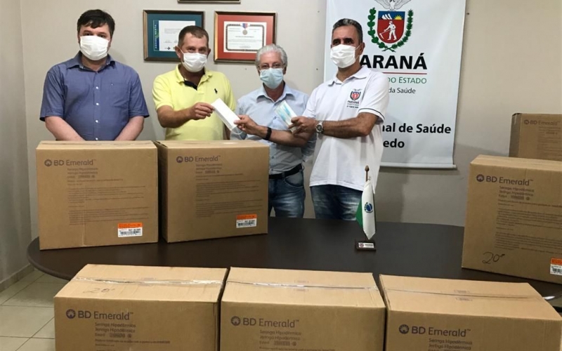 São Pedro do Iguaçu recebe a primeira remessa da vacina contra a Covid-19